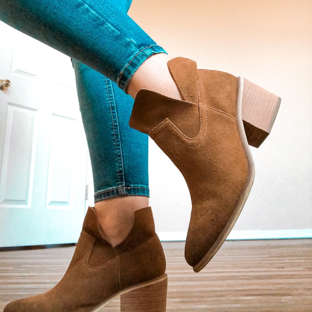 BP. Brown Booties